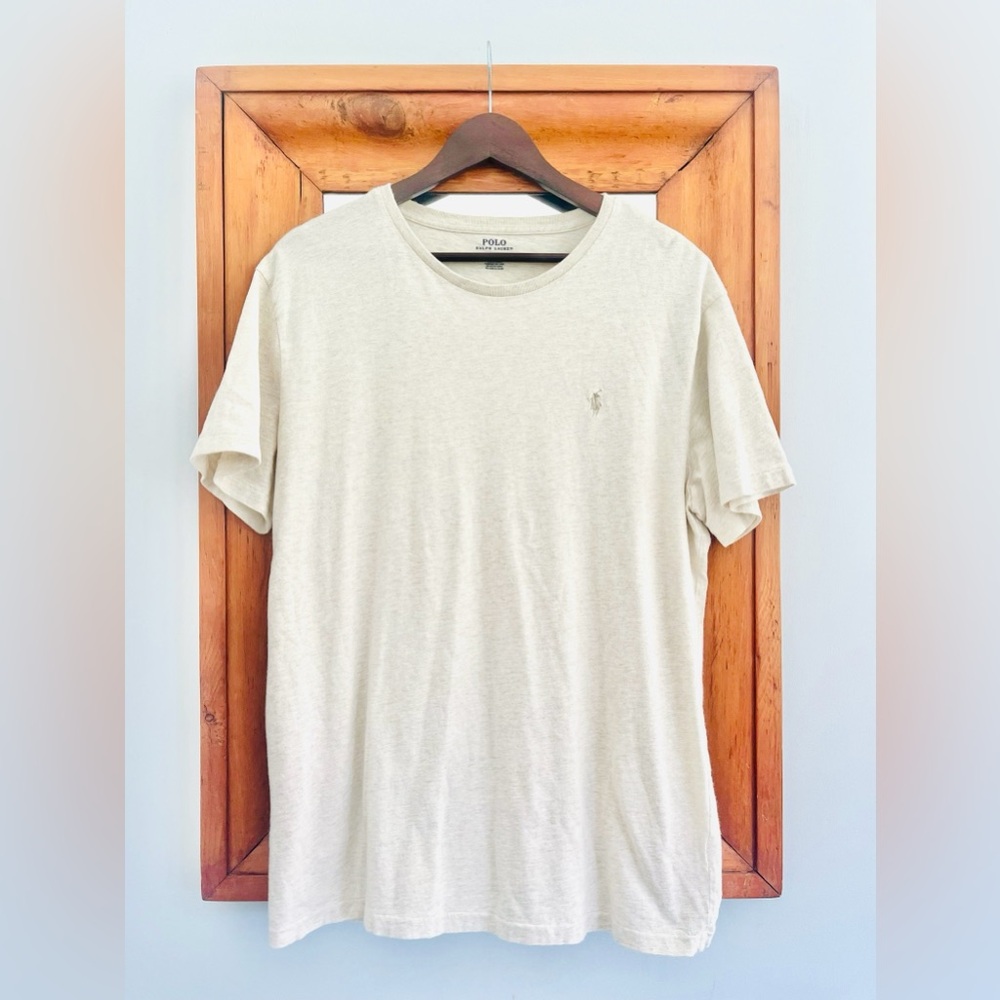 Polo by Ralph Lauren Men’s Neutral Crewneck Tee